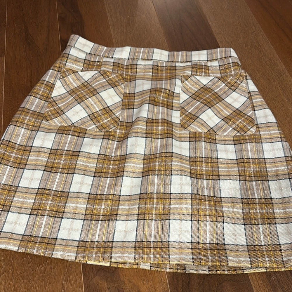 NWOT plaid skirt